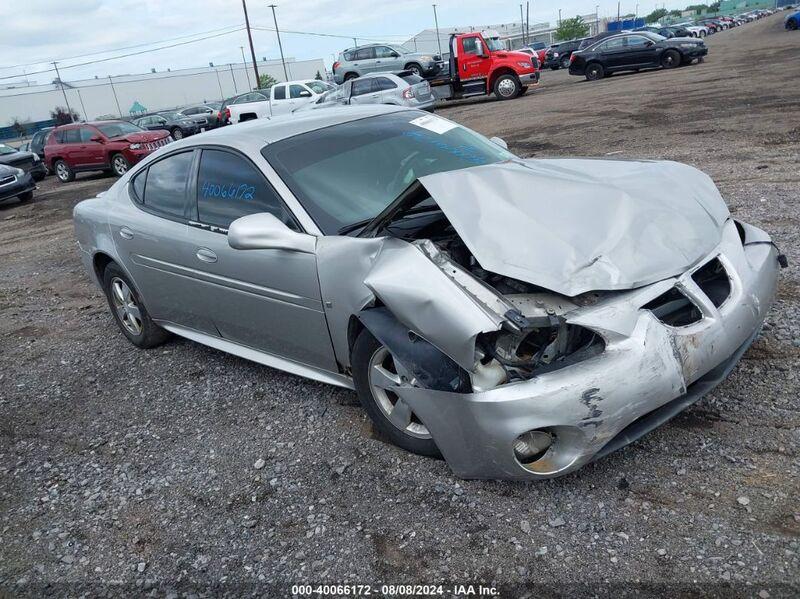 2008 PONTIAC GRAND PRIX Silver  Gasoline 2G2WP552481119784 photo #1