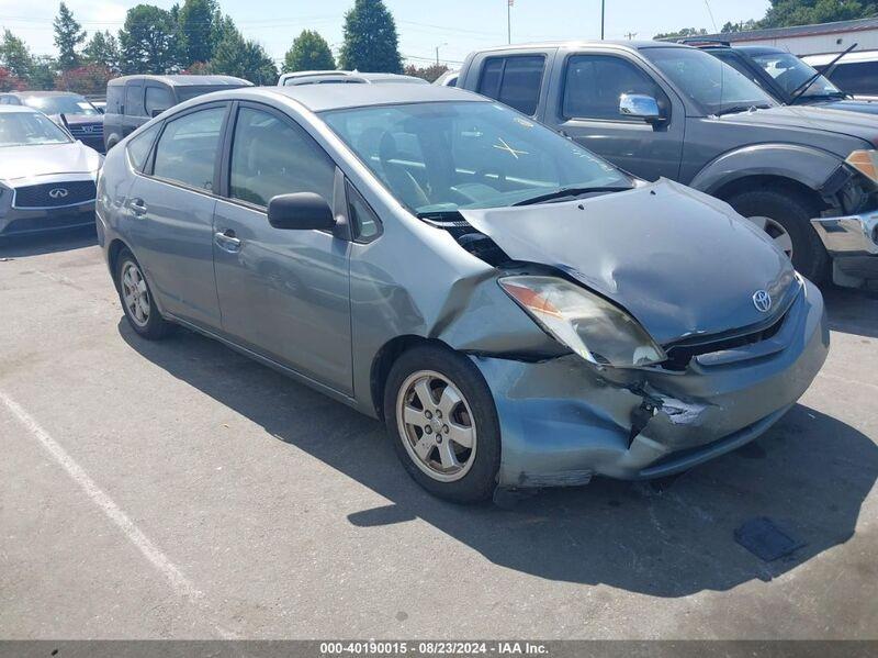 2005 TOYOTA PRIUS Gray  Hybrid JTDKB20U253091974 photo #1