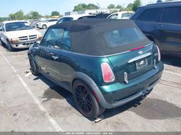 2005 MINI COOPER S Green  Gasoline WMWRH33435TF81595 photo #4