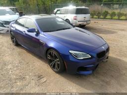 2017 BMW M6 GRAN COUPE Blue  Gasoline WBS6E9C55HG437429 photo #2