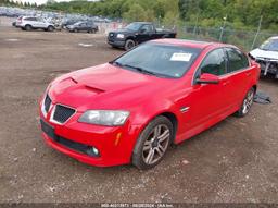 2009 PONTIAC G8 Red  Gasoline 6G2ER57719L207656 photo #3