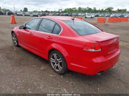 2009 PONTIAC G8 Red  Gasoline 6G2ER57719L207656 photo #4