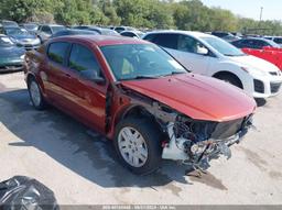 2012 DODGE AVENGER SE Orange  Gasoline 1C3CDZAB9CN280082 photo #2