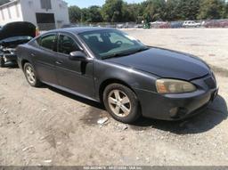 2008 PONTIAC GRAND PRIX Black  Gasoline 2G2WP552081131611 photo #2