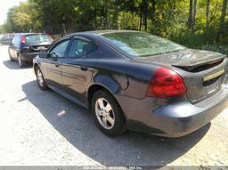 2008 PONTIAC GRAND PRIX Black  Gasoline 2G2WP552081131611 photo #4