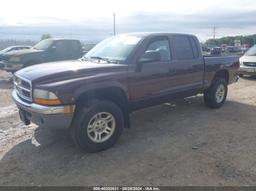 2004 DODGE DAKOTA SLT Brown  Gasoline 1D7HG48NX4S732299 photo #3