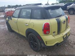 2011 MINI COOPER S COUNTRYMAN Yellow  Gasoline WMWZC5C50BWL55105 photo #4