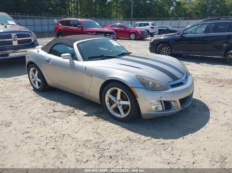 2008 SATURN SKY RED LINE Silver  Gasoline 1G8MF35X68Y120822 photo #1