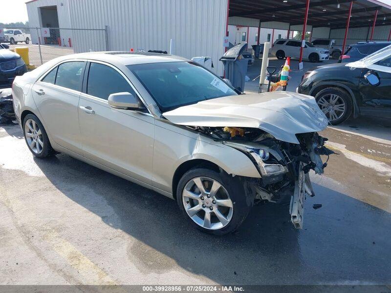 2014 CADILLAC ATS LUXURY Tan  Gasoline 1G6AB5SA8E0142804 photo #1