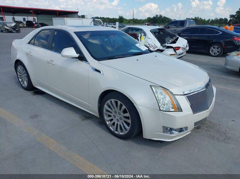 2012 CADILLAC CTS PREMIUM White  Gasoline 1G6DP5E36C0107784 photo #1