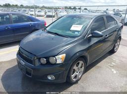 2015 CHEVROLET SONIC LTZ AUTO Black  Gasoline 1G1JE5SB6F4202711 photo #3