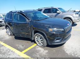 2019 JEEP CHEROKEE LATITUDE FWD Black  Gasoline 1C4PJLCB0KD462466 photo #2