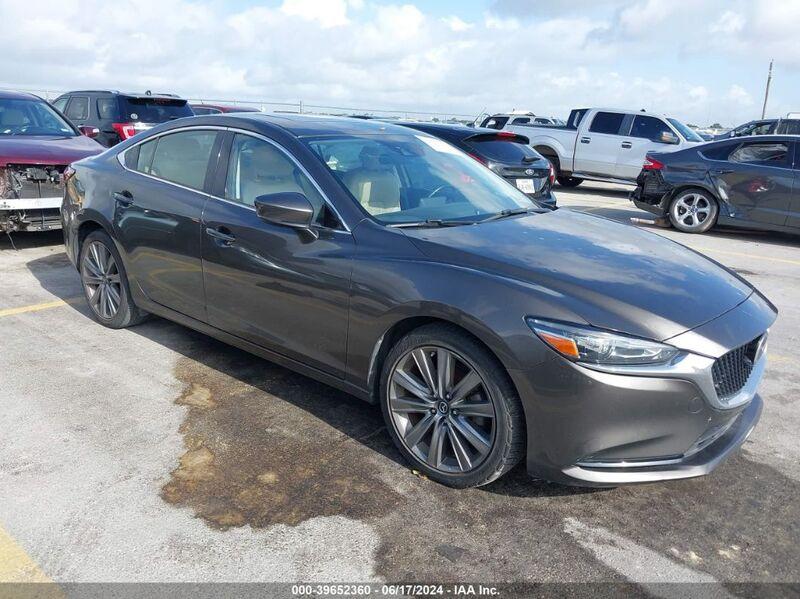 2018 MAZDA MAZDA6 TOURING Gray  Gasoline JM1GL1VM8J1306723 photo #1