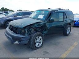 2001 TOYOTA 4RUNNER SR5 V6 Green  Gasoline JT3GN86R510204366 photo #3