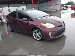 2013 TOYOTA PRIUS THREE SE Purple  Hybrid JTDKN3DU6D5610759 photo #2