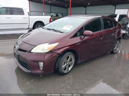 2013 TOYOTA PRIUS THREE SE Purple  Hybrid JTDKN3DU6D5610759 photo #3