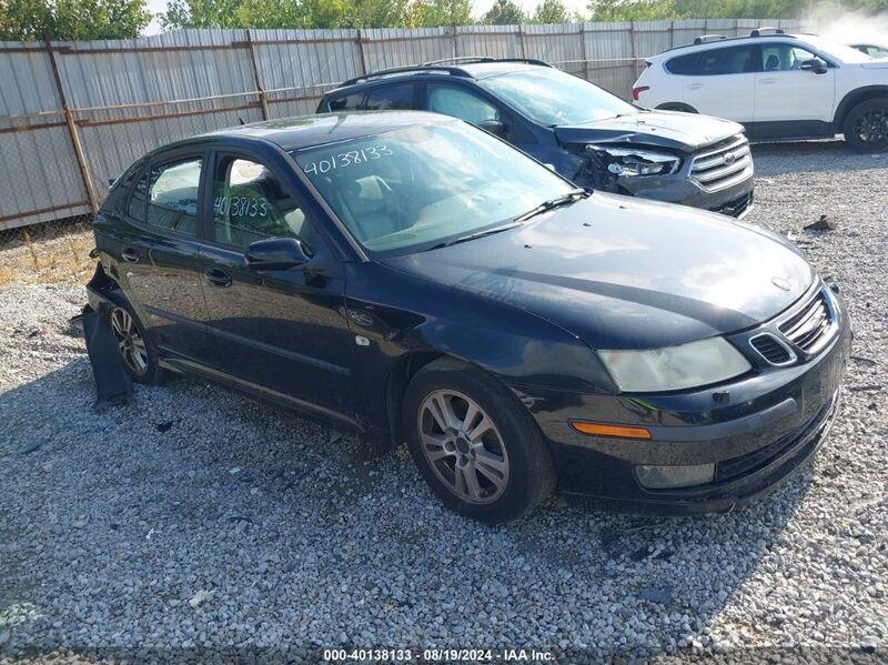 2006 SAAB 9-3 2.0T Black  Gasoline YS3FD49Y861032284 photo #1