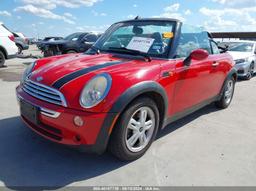 2007 MINI COOPER Red  Gasoline WMWRF33567TF66297 photo #3