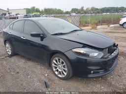 2013 DODGE DART LIMITED/GT Black  Gasoline 1C3CDFCHXDD307054 photo #2