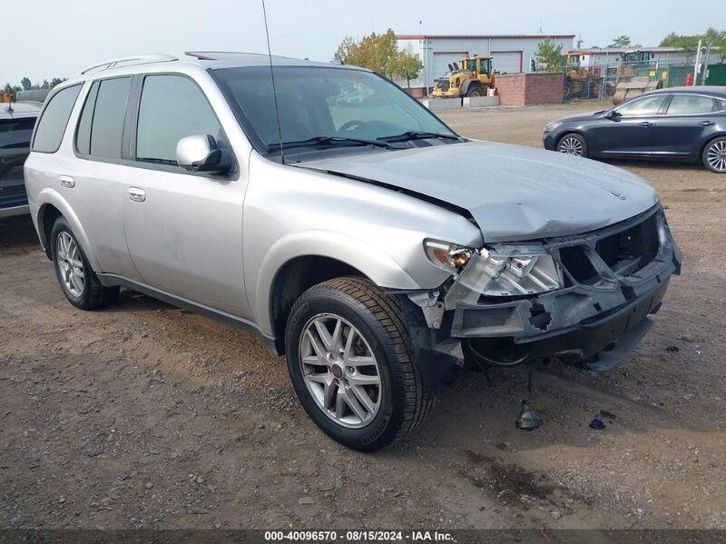 2008 SAAB 9-7X 4.2I Silver  Gasoline 5S3ET13S982804341 photo #1