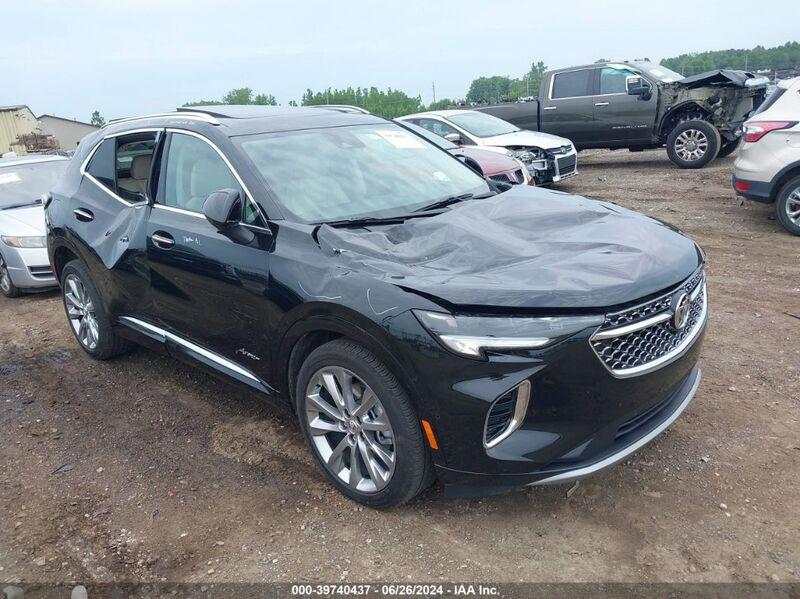 2023 BUICK ENVISION AVENIR AWD Black  Gasoline LRBFZSR44PD228988 photo #1