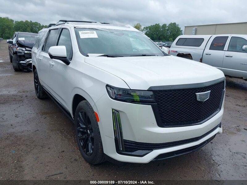 2024 CADILLAC ESCALADE ESV 4WD SPORT White  Gasoline 1GYS4PKL7RR255003 photo #1