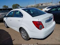 2013 CHEVROLET SONIC LT AUTO White  Gasoline 1G1JC5SGXD4228940 photo #4