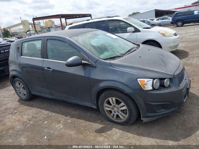 2013 CHEVROLET SONIC LT AUTO Gray  Gasoline 1G1JC6SG6D4231274 photo #1