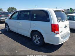 2013 DODGE GRAND CARAVAN SXT White  Flexible Fuel 2C4RDGCG2DR580652 photo #4