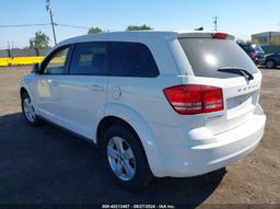 2013 DODGE JOURNEY AMERICAN VALUE PKG White  Gasoline 3C4PDCAB5DT650245 photo #4