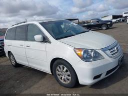 2010 HONDA ODYSSEY EX-L White sports v gas 5FNRL3H78AB028228 photo #2