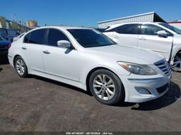 2013 HYUNDAI GENESIS 3.8 White  Gasoline KMHGC4DD7DU232826 photo #2