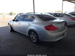 2012 INFINITI G25 JOURNEY Silver  Gasoline JN1DV6AP4CM700069 photo #4