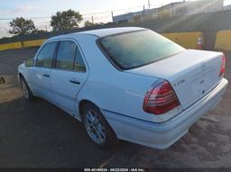 1998 MERCEDES-BENZ C 230 White  Gasoline WDBHA23GXWA556063 photo #4