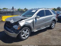 2008 MERCEDES-BENZ ML 350 4MATIC Silver  Gasoline 4JGBB86E98A318740 photo #3