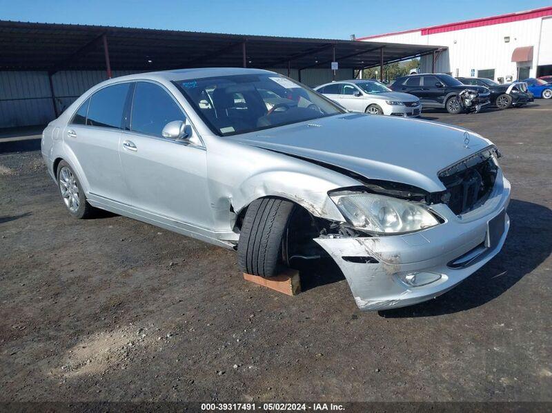 2008 MERCEDES-BENZ S 550 4MATIC Silver  Gasoline WDDNG86X78A174261 photo #1