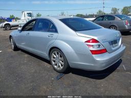 2008 MERCEDES-BENZ S 550 4MATIC Silver  Gasoline WDDNG86X78A174261 photo #4