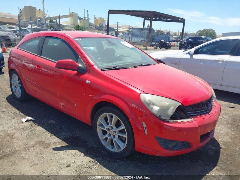 2008 SATURN ASTRA XR Red  Gasoline W08AT271885059830 photo #1