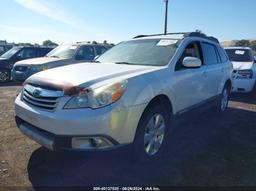 2011 SUBARU OUTBACK 2.5I PREMIUM White  gas 4S4BRBCC8B3310474 photo #3