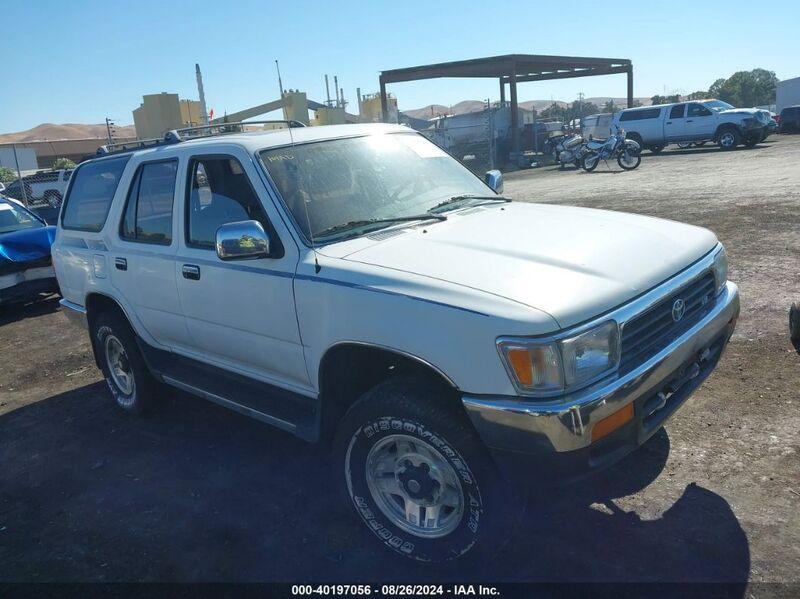 1993 TOYOTA 4RUNNER VN29 SR5 White  Gasoline JT3VN29V4P0017383 photo #1