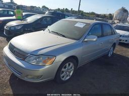 2001 TOYOTA AVALON XLS Silver  Gasoline 4T1BF28B71U190328 photo #3