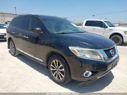 2013 NISSAN PATHFINDER SL Black  Gasoline 5N1AR2MN3DC652297 photo #2