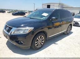 2013 NISSAN PATHFINDER SL Black  Gasoline 5N1AR2MN3DC652297 photo #3