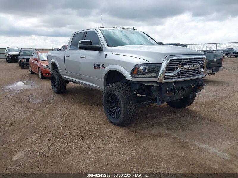 2018 RAM 2500 LARAMIE  4X4 6'4 BOX Silver  diesel 3C6UR5FL8JG260138 photo #1