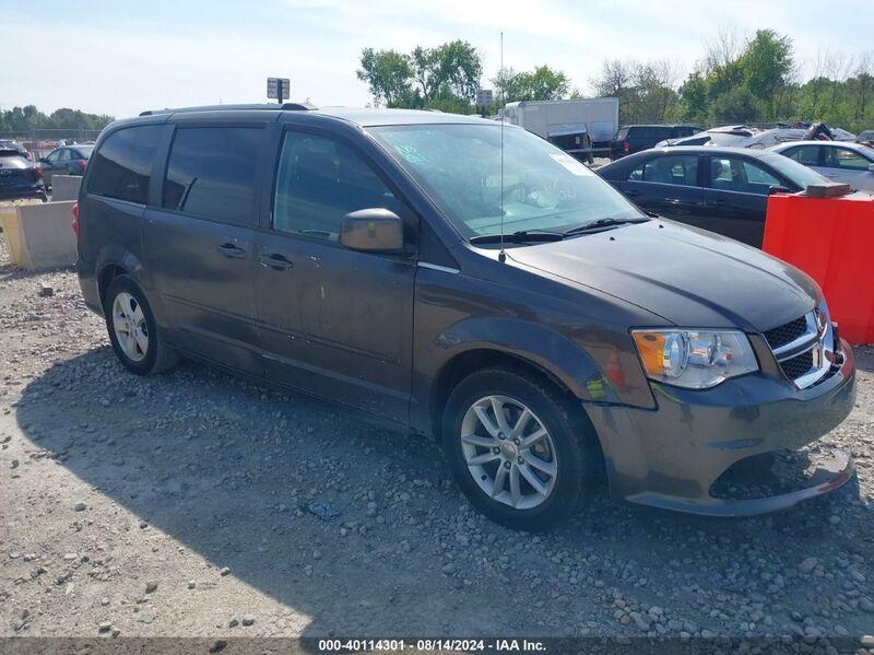 2019 DODGE GRAND CARAVAN SXT Gray  Flexible Fuel 2C4RDGCG8KR656727 photo #1