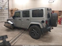 2018 JEEP WRANGLER JK UNLIMITED SAHARA 4X4 Gray  Flexible Fuel 1C4BJWEG9JL851180 photo #4