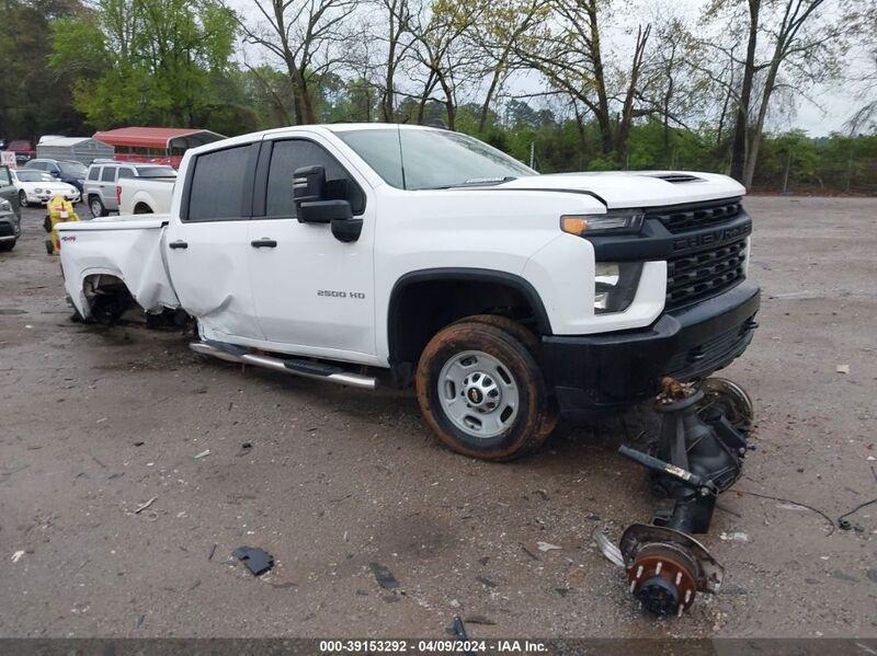 2022 CHEVROLET SILVERADO 2500HD 4WD  STANDARD BED WT White  Diesel 2GC4YLEYXN1225757 photo #1