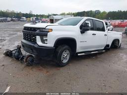 2022 CHEVROLET SILVERADO 2500HD 4WD  STANDARD BED WT White  Diesel 2GC4YLEYXN1225757 photo #3