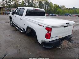 2022 CHEVROLET SILVERADO 2500HD 4WD  STANDARD BED WT White  Diesel 2GC4YLEYXN1225757 photo #4