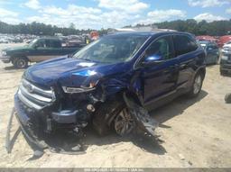 2015 FORD EDGE SEL Blue  Gasoline 2FMTK3J87FBC18808 photo #3